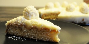 Beitragsbild des Blogbeitrags Rezept – Kokos Torte (ohne Ei)