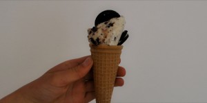 Beitragsbild des Blogbeitrags Rezept: Oreo Eis selber machen – kinderleicht 