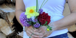 Beitragsbild des Blogbeitrags Selbst gepflückt im Ricci´s Blumenfeld!