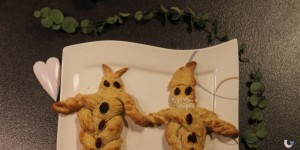 Beitragsbild des Blogbeitrags Nikolaus & Krampus aus Germteig