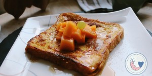Beitragsbild des Blogbeitrags French Toast mit Melone
