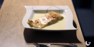 Beitragsbild des Blogbeitrags Milchrahmstrudel – oder: Mein erster Strudel