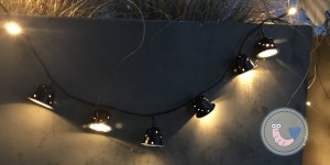 Beitragsbild des Blogbeitrags Upcycling Lichterkette aus Kaffeekapseln