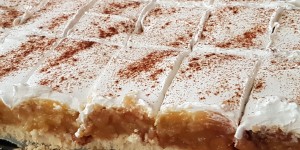 Beitragsbild des Blogbeitrags Apfelpuddingkuchen 