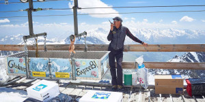 Beitragsbild des Blogbeitrags Materialseilbahn – Hüttengaudi der etwas anderen Art 