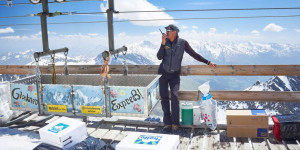 Beitragsbild des Blogbeitrags Materialseilbahn – Hüttengaudi der etwas anderen Art 