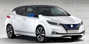 Beitragsbild des Blogbeitrags 2018 Nissan LEAF: Erstes Rendering!