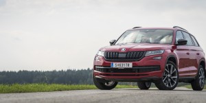 Beitragsbild des Blogbeitrags Der Skoda Kodiaq Sportline 2,0 TDI im Test