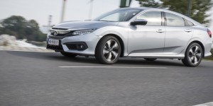 Beitragsbild des Blogbeitrags Die Honda Civic Limousine 1.6 i-DTEC Executive im Test!