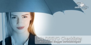 Beitragsbild des Blogbeitrags DSGVO Checkliste für Blogger: Was setze ich die Datenschutz-Grundverordnung für mein Weblog um?