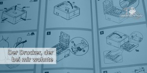 Beitragsbild des Blogbeitrags OKI C301dn – Der Laserdrucker, der in meinem Wohnzimmer lebte [Testbericht] 