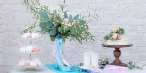 Beitragsbild des Blogbeitrags Frühlingshochzeit in Rosa und Mint/Türkis – 28 Inspirationen 