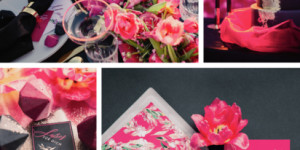 Beitragsbild des Blogbeitrags Rockige Hochzeit in voller Blüte: Edgy meets Pink