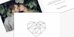 Beitragsbild des Blogbeitrags Einzigartige Hochzeitseinladungen: 20 Mottos und Stile