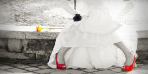 Beitragsbild des Blogbeitrags Was beim Kauf von Brautschuhen zu beachten ist 