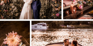 Beitragsbild des Blogbeitrags Hochzeit am See: Blütentraum, Grazing Table & Bootsfahrt 