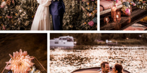 Beitragsbild des Blogbeitrags Hochzeit am See: Blütentraum, Grazing Table & Bootsfahrt