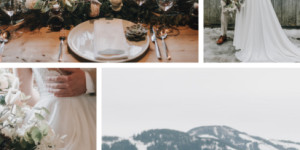 Beitragsbild des Blogbeitrags Rustikale Winterhochzeit in Kitzbühel: Ja-Wort im Schnee 