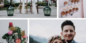Beitragsbild des Blogbeitrags Sommerliches Brautkeid & bunter Farbenmix: Hawaii Hochzeit 