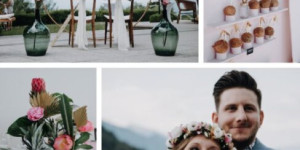 Beitragsbild des Blogbeitrags Sommerliches Brautkeid & bunter Farbenmix: Hawaii Hochzeit