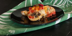 Beitragsbild des Blogbeitrags Restlverwertung & Kühlschrankkochen: Baguette mit Gemüsesalsa 