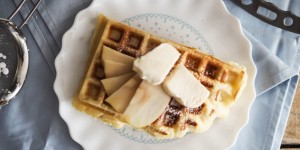 Beitragsbild des Blogbeitrags Grundrezept Belgische Waffeln