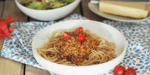 Beitragsbild des Blogbeitrags Ciao bello classico: Spaghetti Bolognese