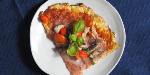 Beitragsbild des Blogbeitrags Gesunde Pizza? Ketogene Pizza ohne Mehl, dafür mit viel Geschmack!