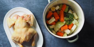 Beitragsbild des Blogbeitrags Die klassische Hühnersuppe: PRO Gesundheit und AGAINST Foodwaste
