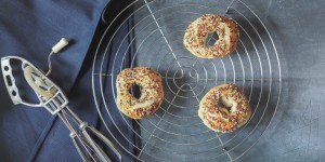 Beitragsbild des Blogbeitrags New York Sunday Breakfast – Bagel zum Frühstück