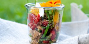 Beitragsbild des Blogbeitrags Nizza Salat – lunch to go & Kulinarik im Glas