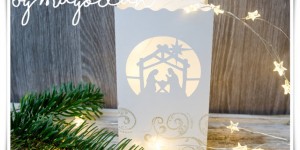 Beitragsbild des Blogbeitrags DIY: Weihnachtskrippe mal anders und Weihnachtskarten