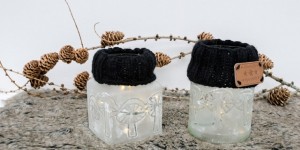 Beitragsbild des Blogbeitrags DIY Altglas satinieren auf zwei verschiedene Arten 