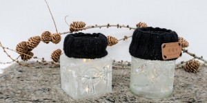 Beitragsbild des Blogbeitrags DIY Altglas satinieren auf zwei verschiedene Arten