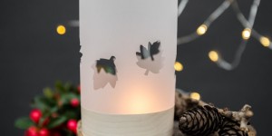 Beitragsbild des Blogbeitrags DIY Laternen für den Herbst mit dem Plotter basteln + Freebie 