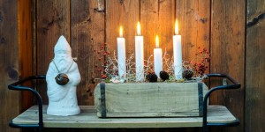 Beitragsbild des Blogbeitrags DIY Adventsfloristik ganz einfach selbst gemacht