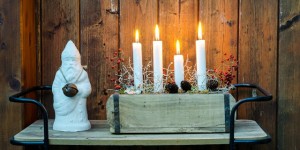 Beitragsbild des Blogbeitrags DIY Adventsfloristik ganz einfach selbst gemacht 