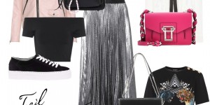 Beitragsbild des Blogbeitrags 1 Teil, 3 Outfits: Plissee Olé