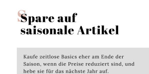 Beitragsbild des Blogbeitrags Fashion Tipp