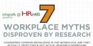 Beitragsbild des Blogbeitrags Infografik | 7 Workplace Myths Disproven by Research 