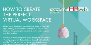 Beitragsbild des Blogbeitrags Infografik | How to Create the Perfect Virtual Workspace