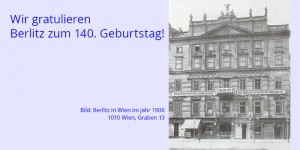 Beitragsbild des Blogbeitrags Berlitz: Happy 140th Birthday!  |  Ein Interview über Personalentwicklung um 1900 
