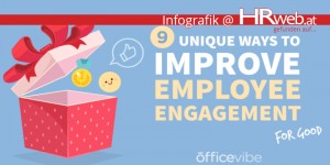 Beitragsbild des Blogbeitrags Infografik | 9 Unique Ways to Improve Employee Engagement