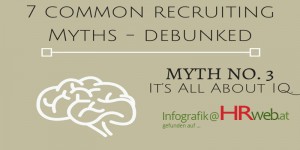 Beitragsbild des Blogbeitrags Infografik | 7 Common Recruiting Myths – Debunked 