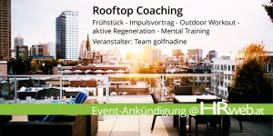 Beitragsbild des Blogbeitrags 3sep2019 | Roof Top Coaching Wien