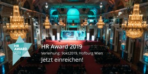 Beitragsbild des Blogbeitrags Pressemeldung | HR Award: Einreichfirst verlängert bis 18aug2018 