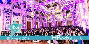 Beitragsbild des Blogbeitrags HRweb vor Ort |  HR Award 2019 in der Wiener Hofburg 