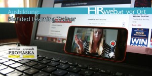 Beitragsbild des Blogbeitrags HRweb vor Ort | Ausbildung zum Blended-Learning-Trainer 