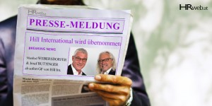 Beitragsbild des Blogbeitrags Pressemeldung |  Oberösterreichische Partner übernehmen Hill International 