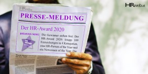 Beitragsbild des Blogbeitrags Pressemeldung | Helden der Corona-Krise: Auszeichnungen für Österreichs HR-Manager beim HR-Award 2020